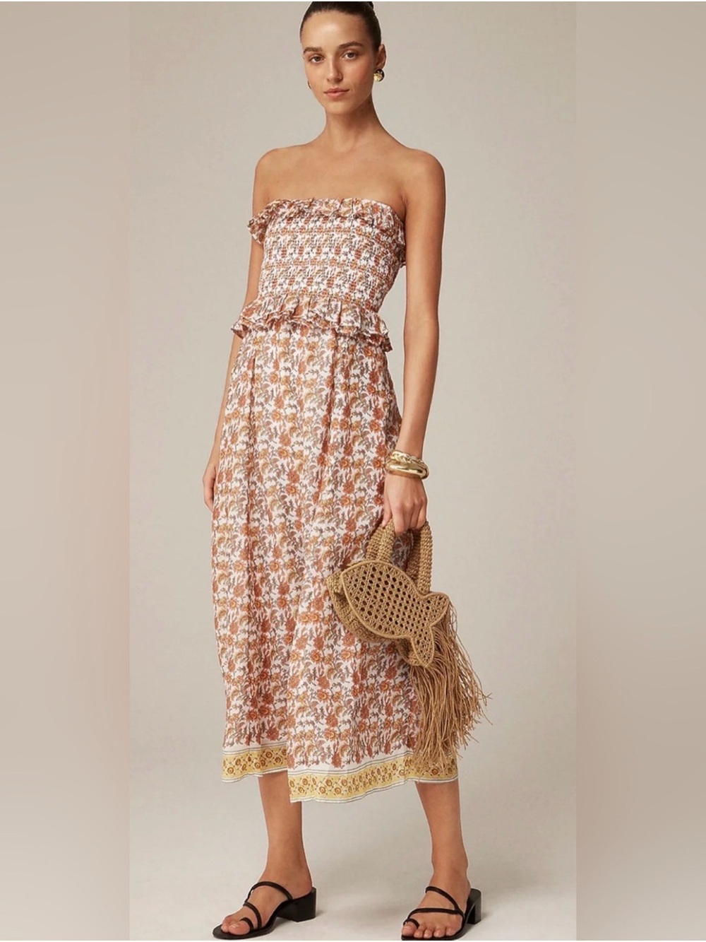 J. Crew Ravenna Midi Dress